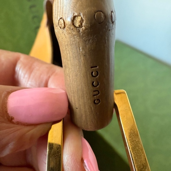 🛑DROP PRICE🛑AUTHENTIC Bamboo Jackie Shoulder Bag In Leather. - Picture 13 of 17